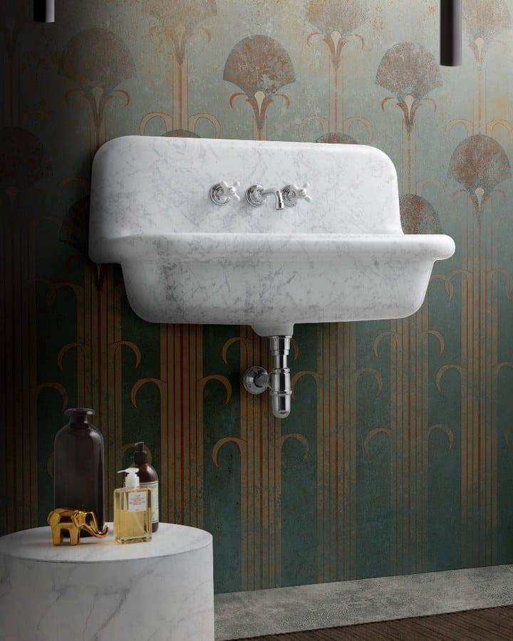 Керамическая прямоугольная подвесная раковина BLEU PROVENCE TrueColors ARCH-00040185 - Вид №11