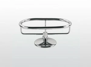 RUBINETTERIE STELLA Мыльница для столешницы из металла Roma