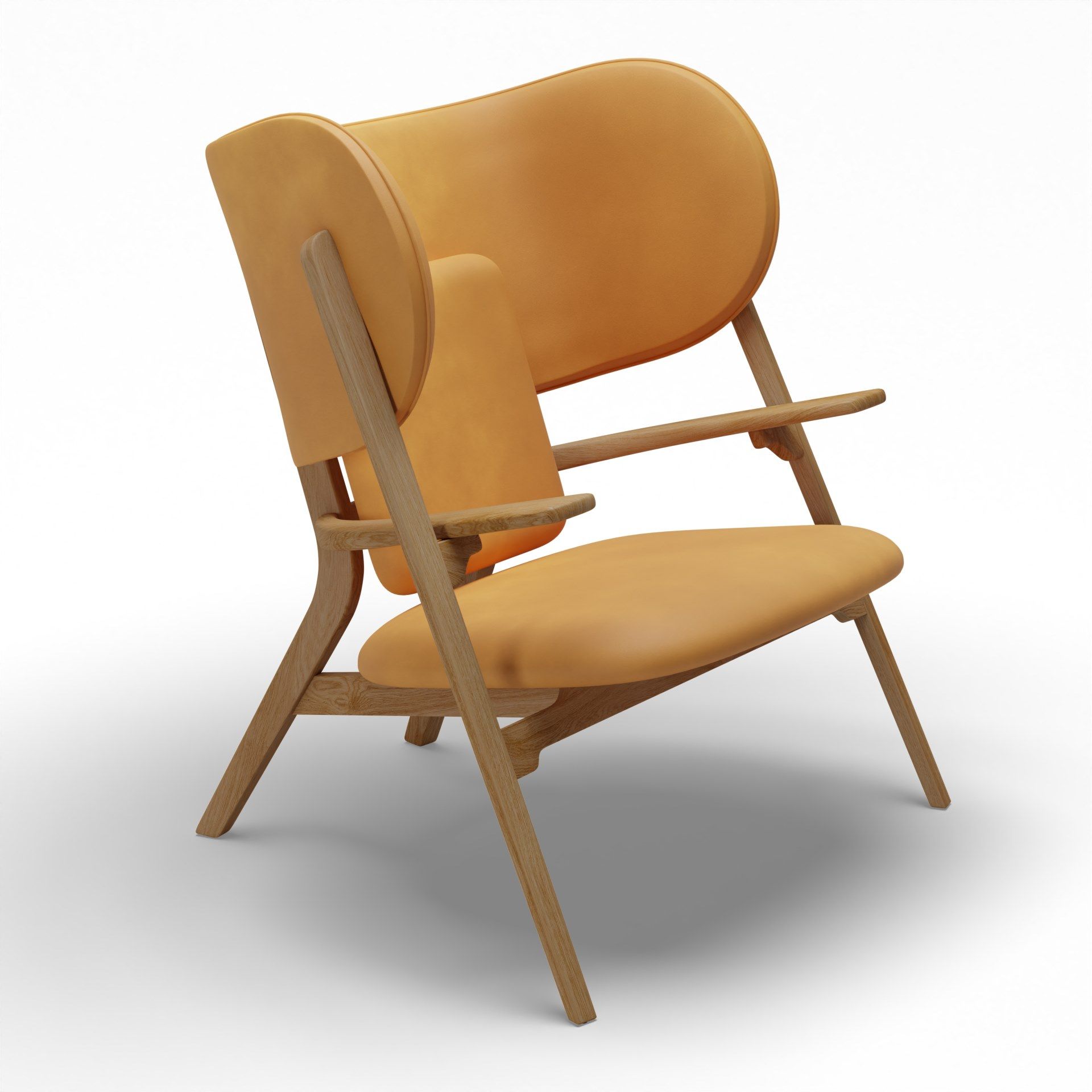 Кожаное кресло с высокой спинкой Branca Lisboa Adamastor ARCH-00002131 - Вид №7