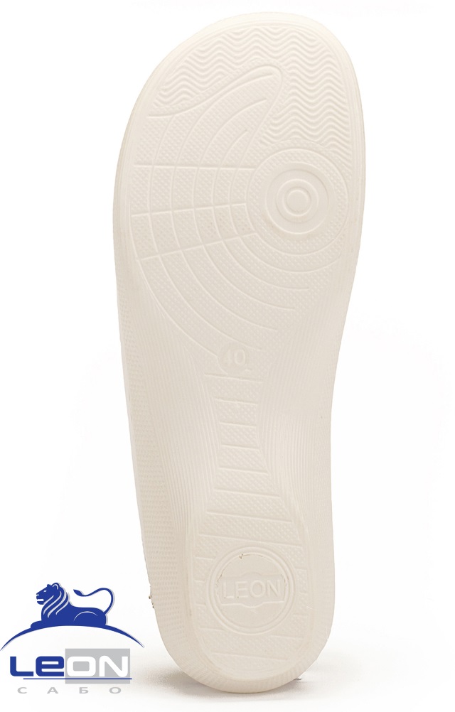 62032 Сабо "Leon LIGHT" женские белые LEON  Сабо и сланцы размер 39  - Вид №2