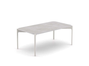 Алюминиевый прямоугольный садовый столик с порошковым покрытием с керамическим материалом