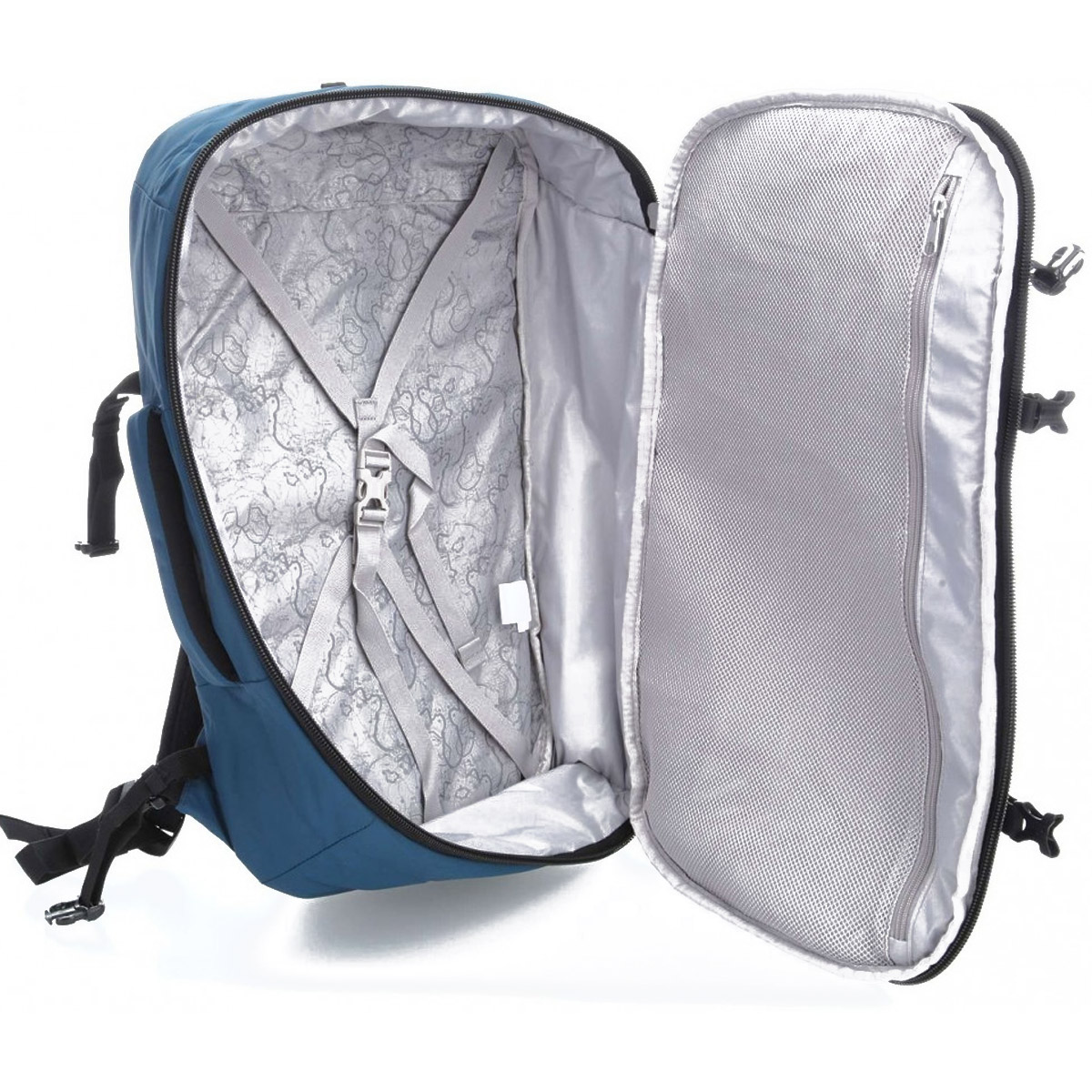 40110641 Рюкзак EXP45 ECONYL Anti-Theft Carry-On Travel Pack PacSafe Venturesafe  - Вид №6