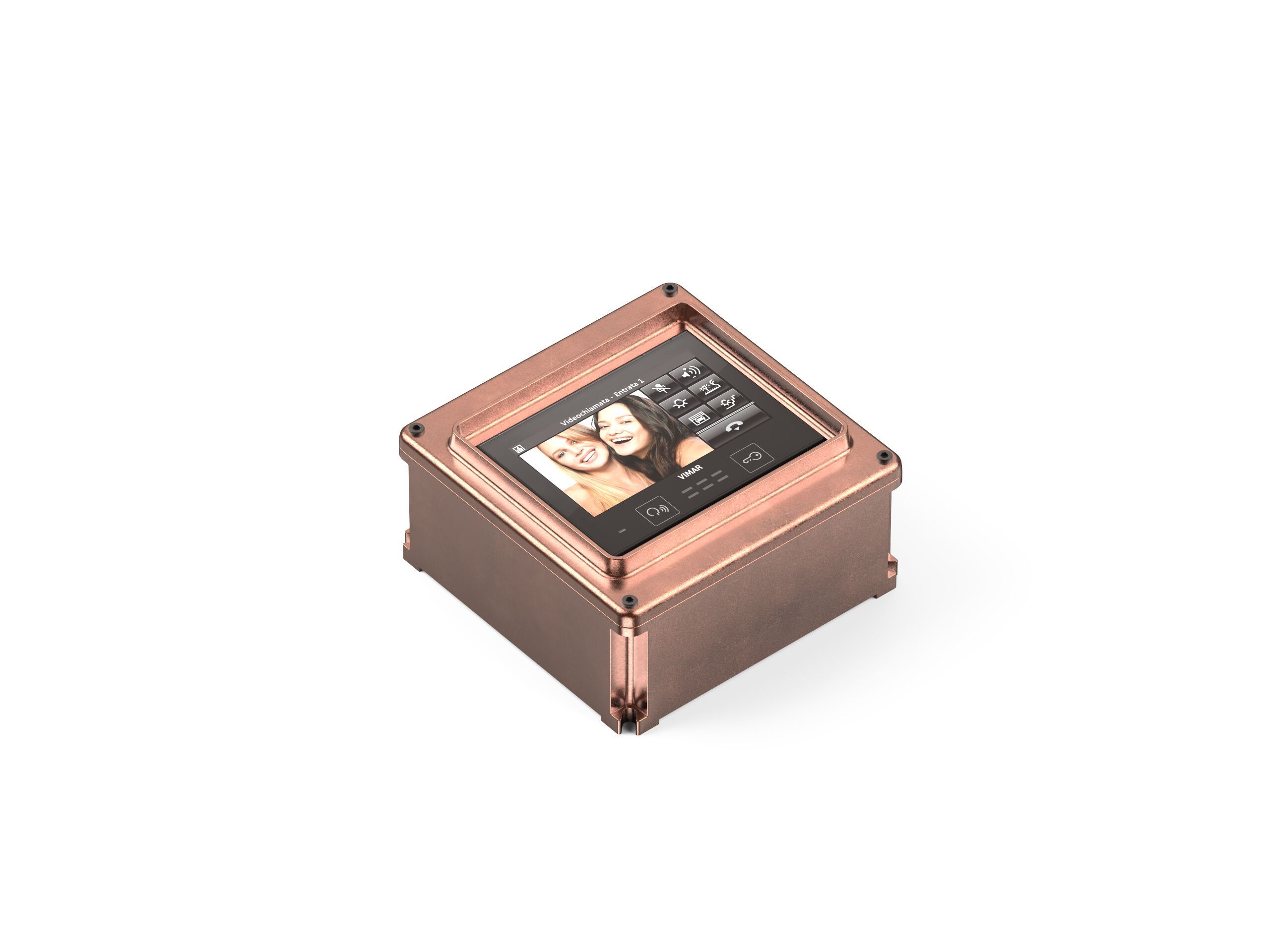 Медная алюминиевая электрическая коробка Genuit медь ARCH-00016556 - Вид №2