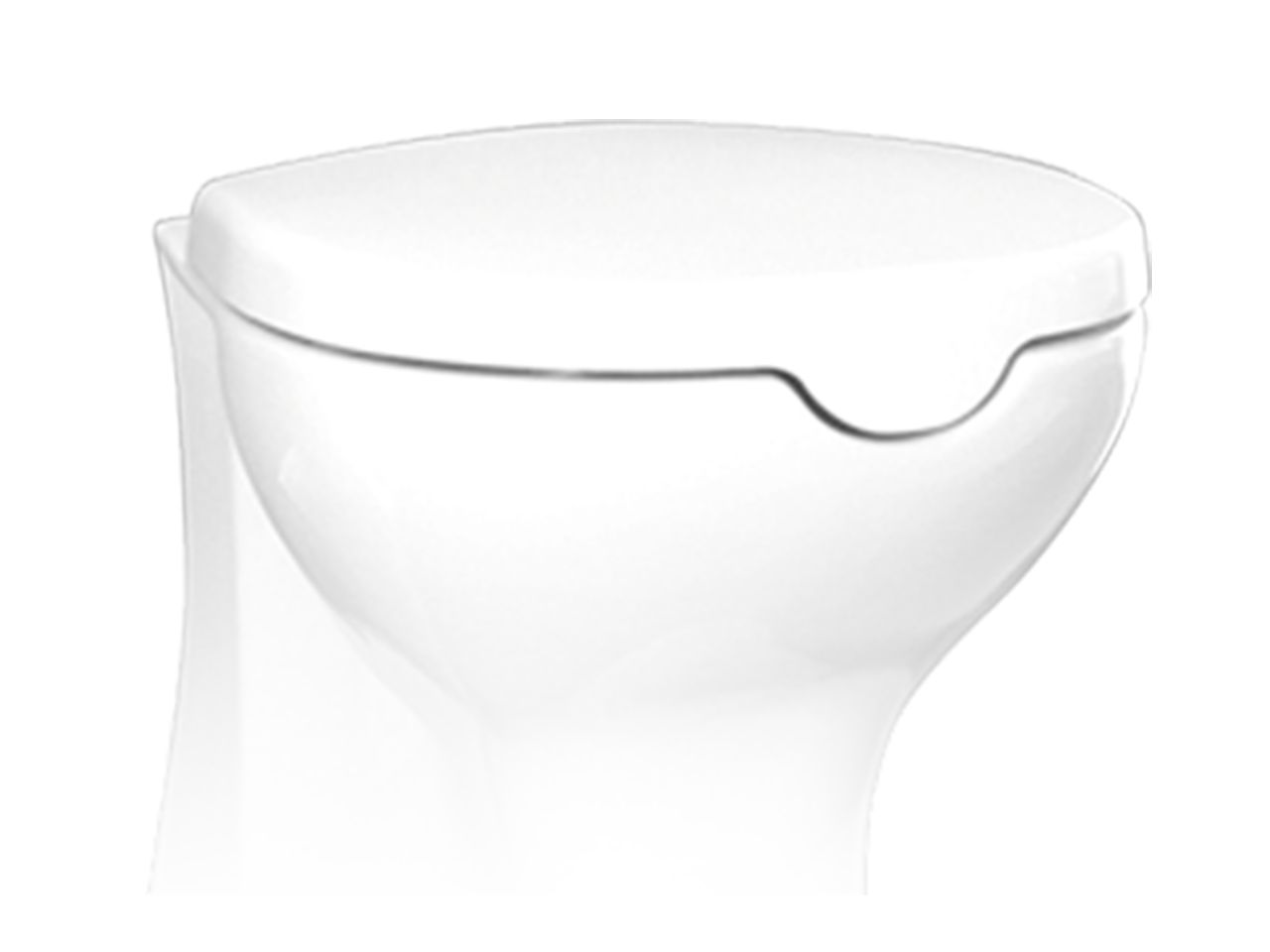 Полимерное сиденье для унитаза Goman Открытая ARCH-00128565 - Вид №1