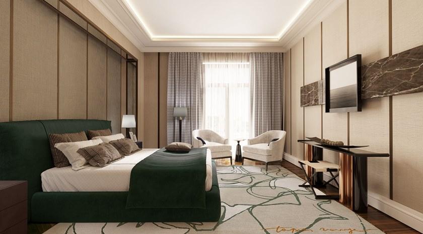 Tapis Rouge Прямоугольный коврик ручной работы Val camonica Tr1736 - Вид №4