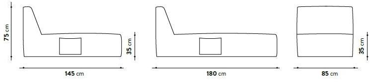 GART Садовая кушетка из мягкой ткани Puffone sun-id-1361843 - Вид №8