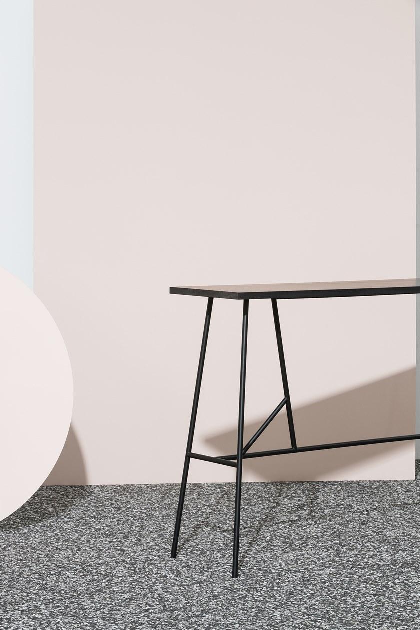 Billiani Высокий стол из ясеня на металлической основе Puccio 722 - Вид №1