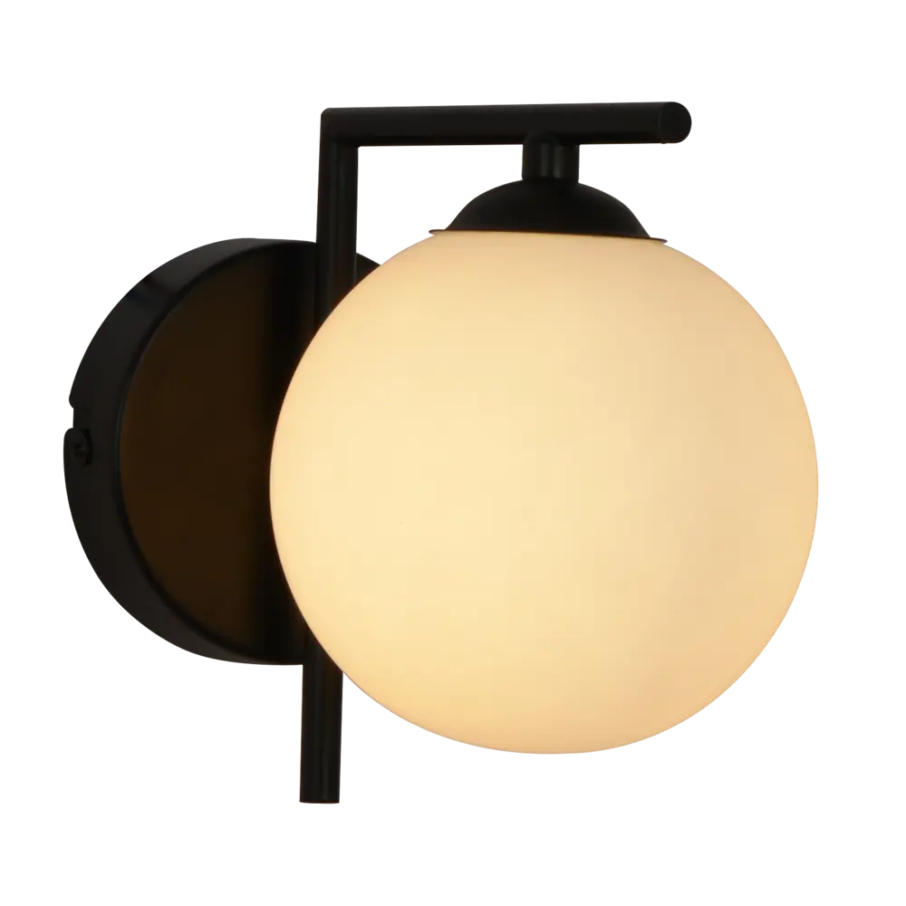 Светильник бра настенный KREAFORTA Galana цвет белый/черный STLM-2022572 - Вид №5