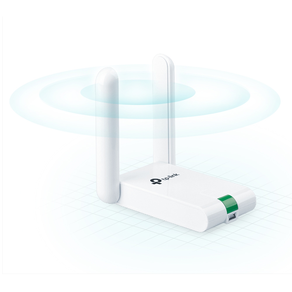 TL-WN822N 300mbps high gain wireless n usb adapter, atheros, 2t2r, 2.4ghz, elegant desktop housing, usb extension cable, 2 fixed antennas TP-Link Santreyd  - Вид №3