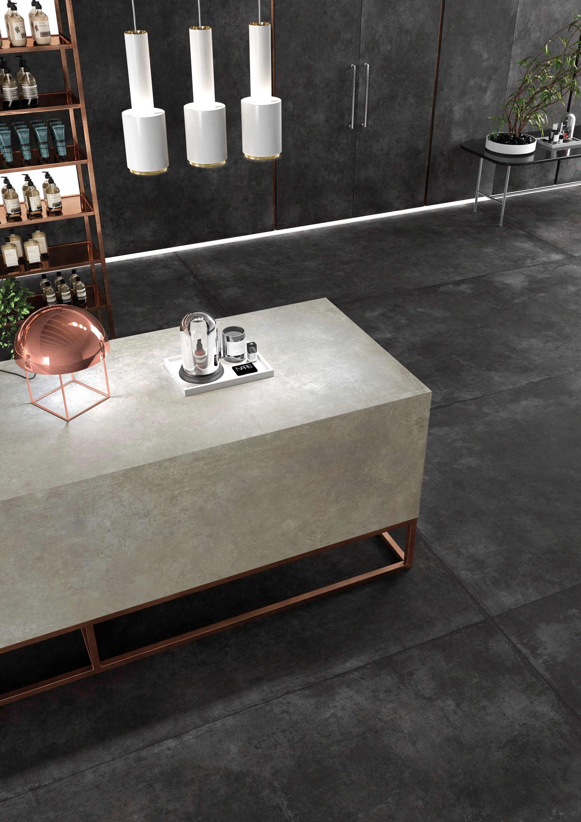 Пол / облицовка керамогранита для внутреннего и наружного применения с эффектом цемента FMG MaxFine Walk on ARCH-00142611 - Вид №1