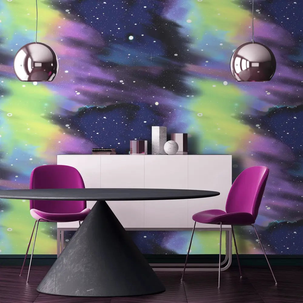 Обои флизелиновые Erismann Inspace фиолетовые 1.06 м ЭР60403-04 STLM-2084907 - Вид №2