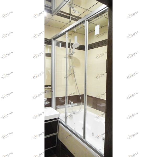 180X150GV403A Душевое ограждения на борт вынны GUTEWETTER Германия PRACTIC