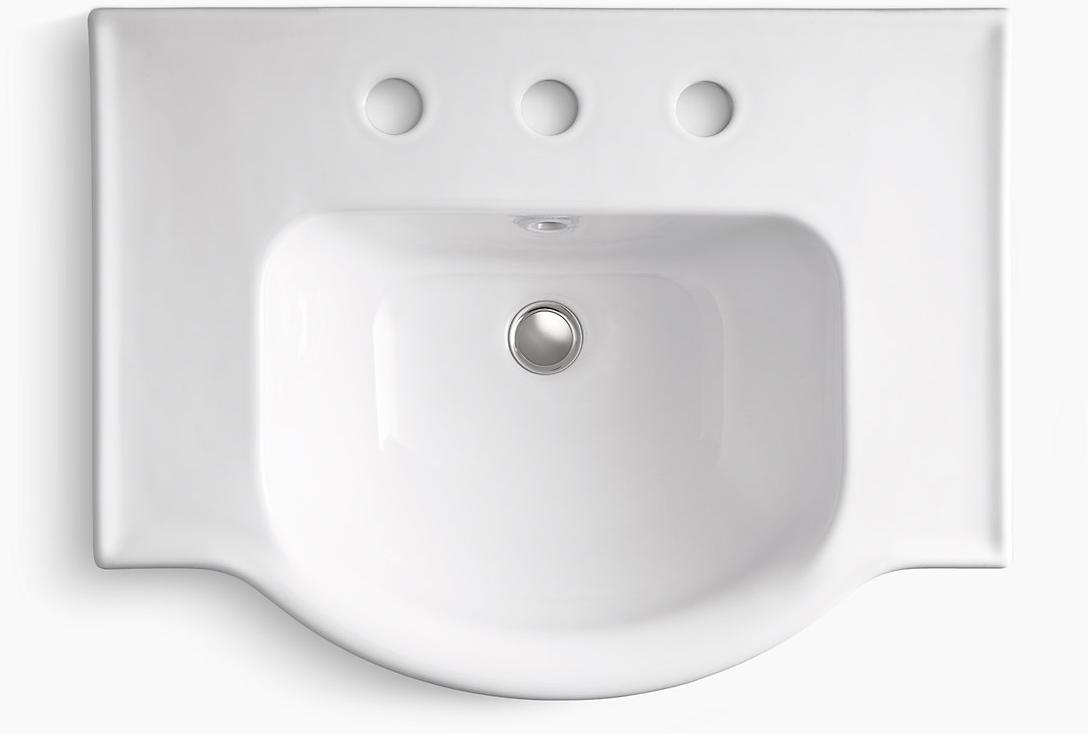 K-5266-8-47 Напольная раковина стоящая прямоугольная Kohler  - Вид №2