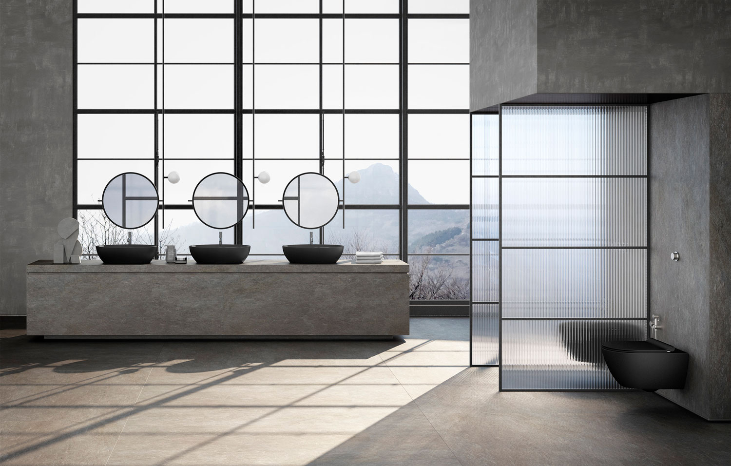 884211 Накладная раковина на столешницу  овальная GSI ceramica Pura - Вид №4