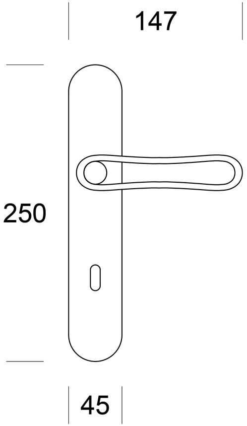 Ento Латунная ручка Infinito 6090 - Вид №6
