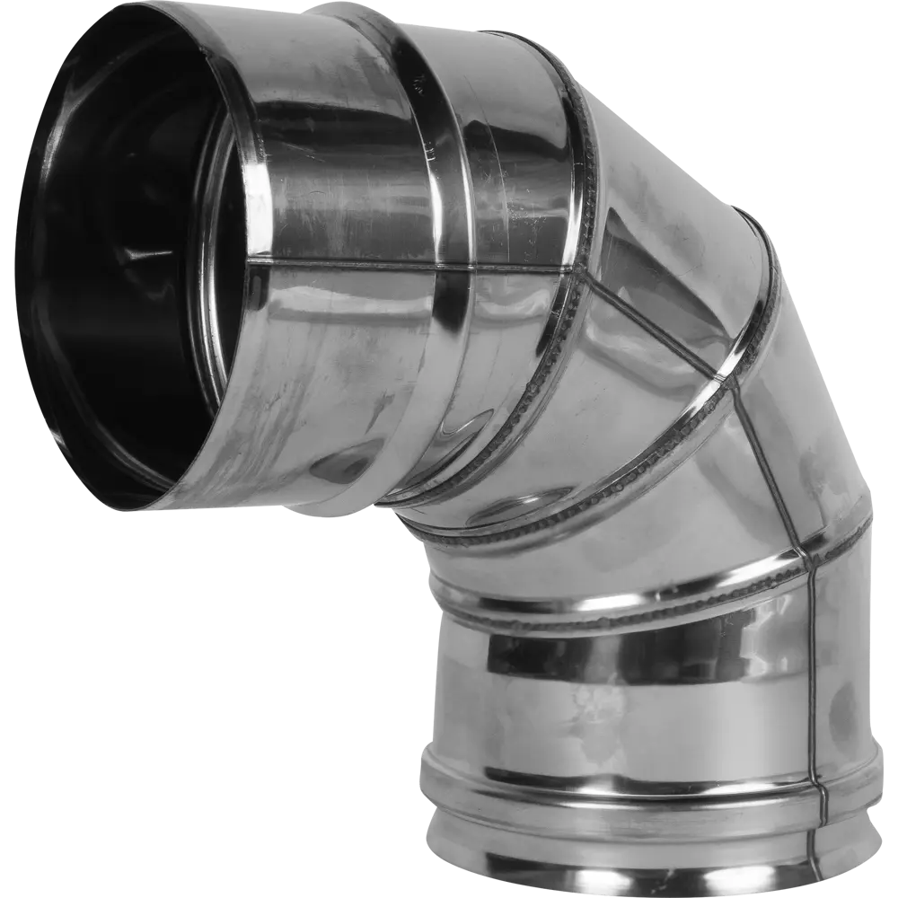 Колено Corax 4 секции угол 90 (430/0.5мм) D120 мм КОРАКС STLM-2045758