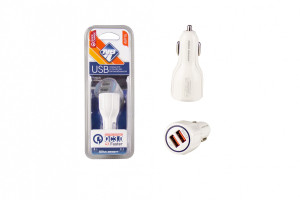 18104515 Зарядное устройство 2 USB-порта, функция QC3.0, LED подсветка 46916 Nova Bright