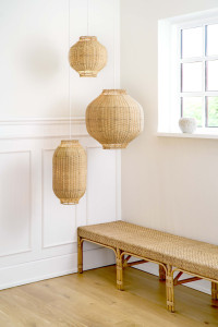 Абажур из ротанга