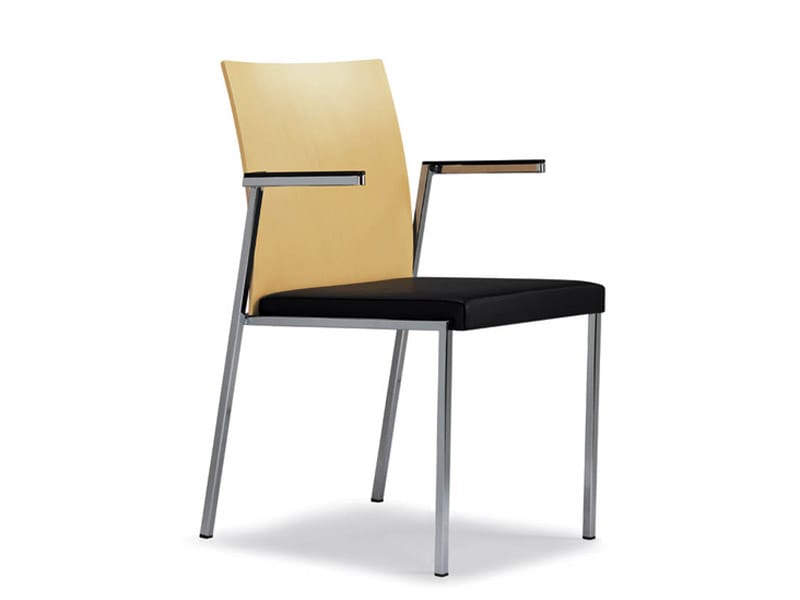 Кожаный стул ожидания Brunner MILANOCLASSIC ARCH-00073947