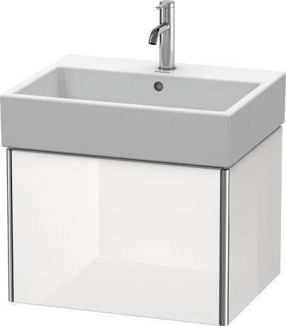XS409304949 Тумбочка подвесная XSquare #XS4093 584 x 460 мм Графит матовый, декор Duravit - Вид №2