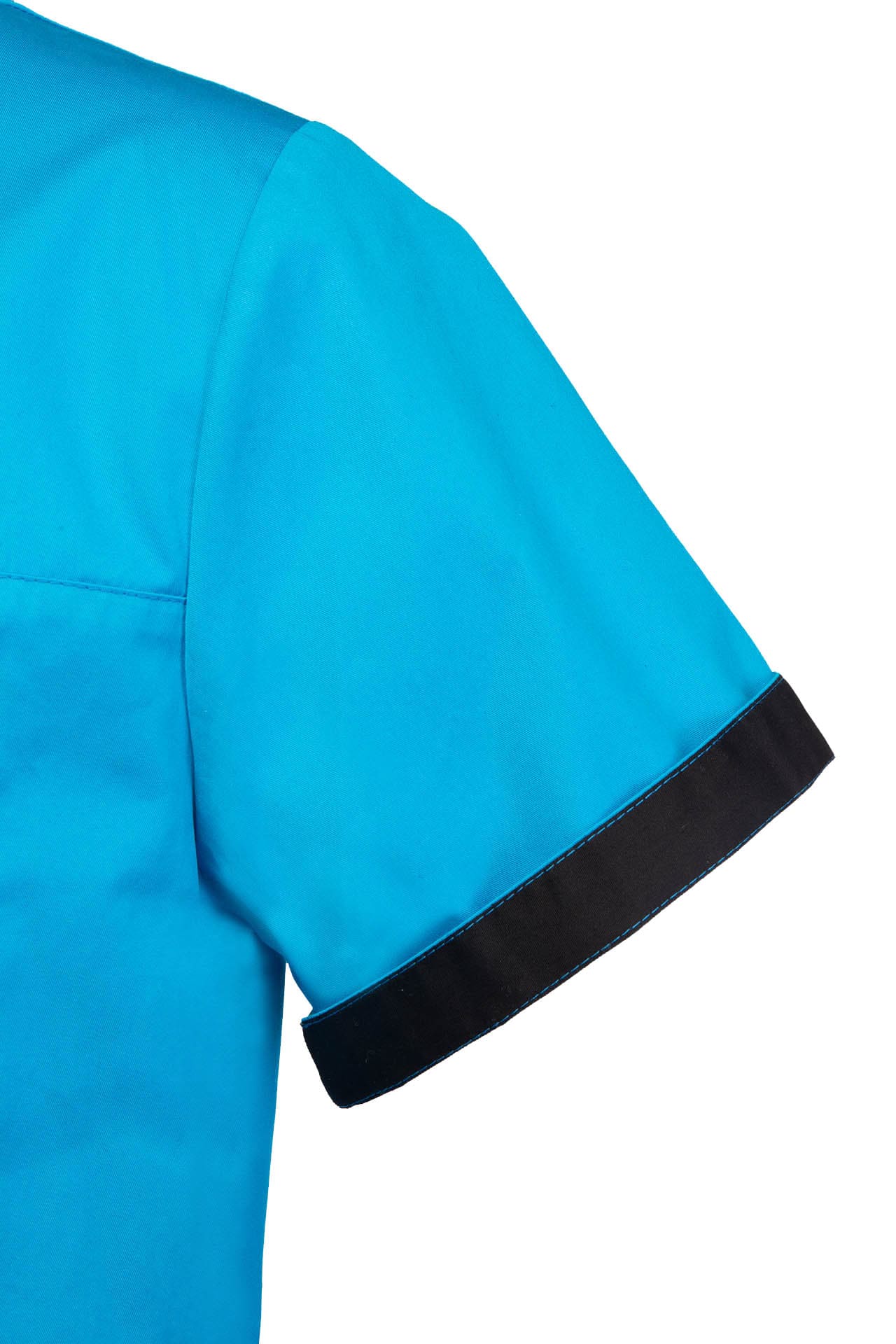 5040187 Куртка ОРИОН мужская бирюза черная  Медицинская одежда  размер 60-62/170-176 Спецодежда  - Вид №3