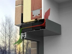 RENSON Система вентиляции для алюминиевых окон