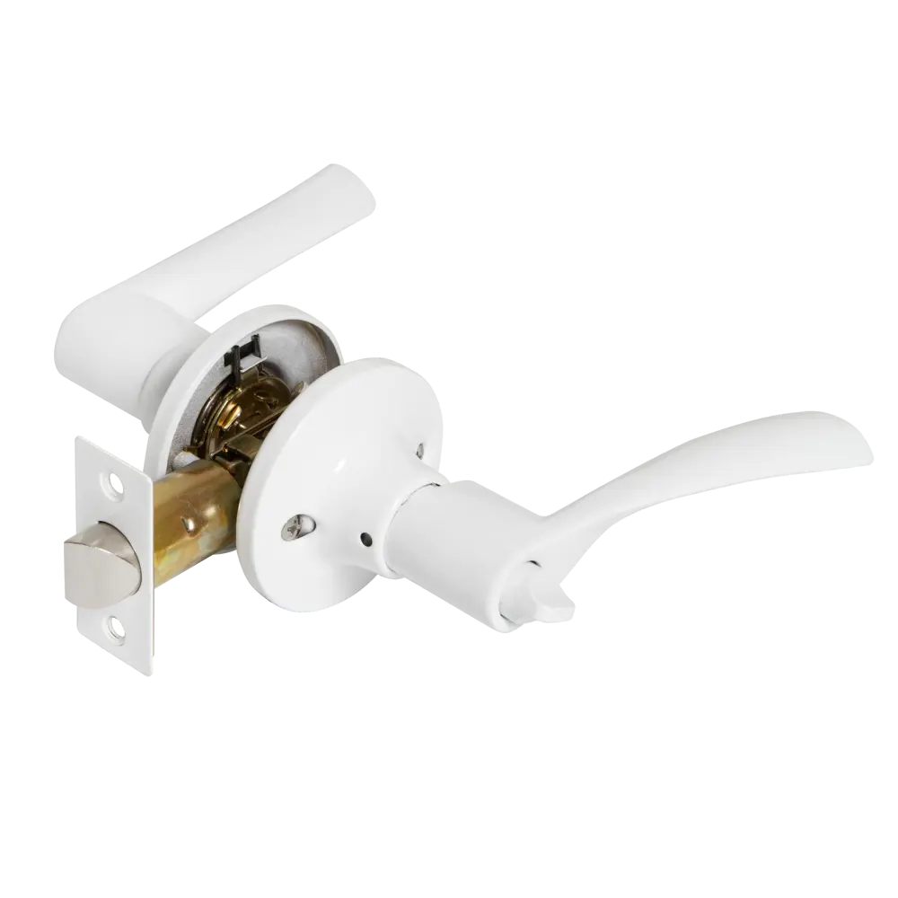 Фалевая ручка Punto с фиксатором для межкомнатных дверей 89387358 STLM-1345472 - Вид №1