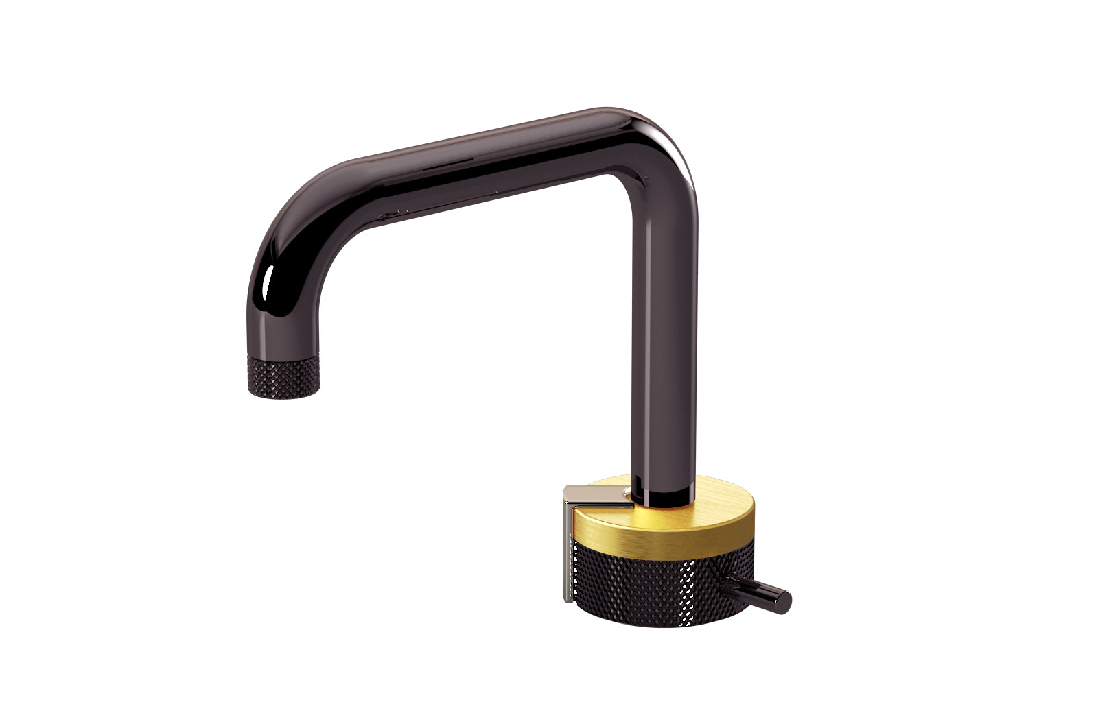 E-11500-R1BAU-L2PN-OX Однорычажный прогрессивный смеситель для раковины - излив 15,3см GRAFF MOD+