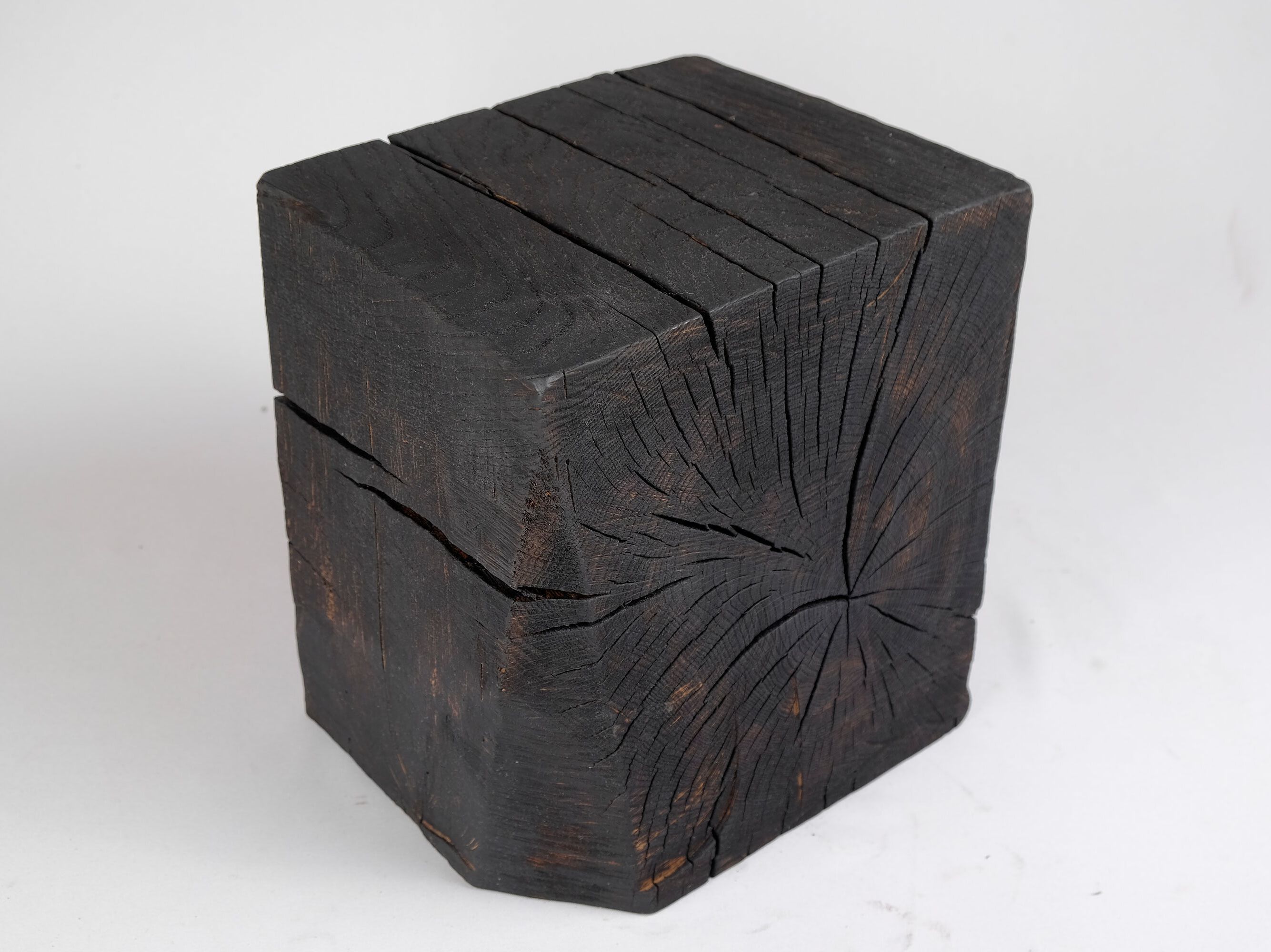 Квадратный журнальный столик из дуба Logniture Jownik ARCH-00048966 - Вид №7