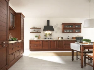 Cucine Lube Кухня из ясеня с ручками Claudia