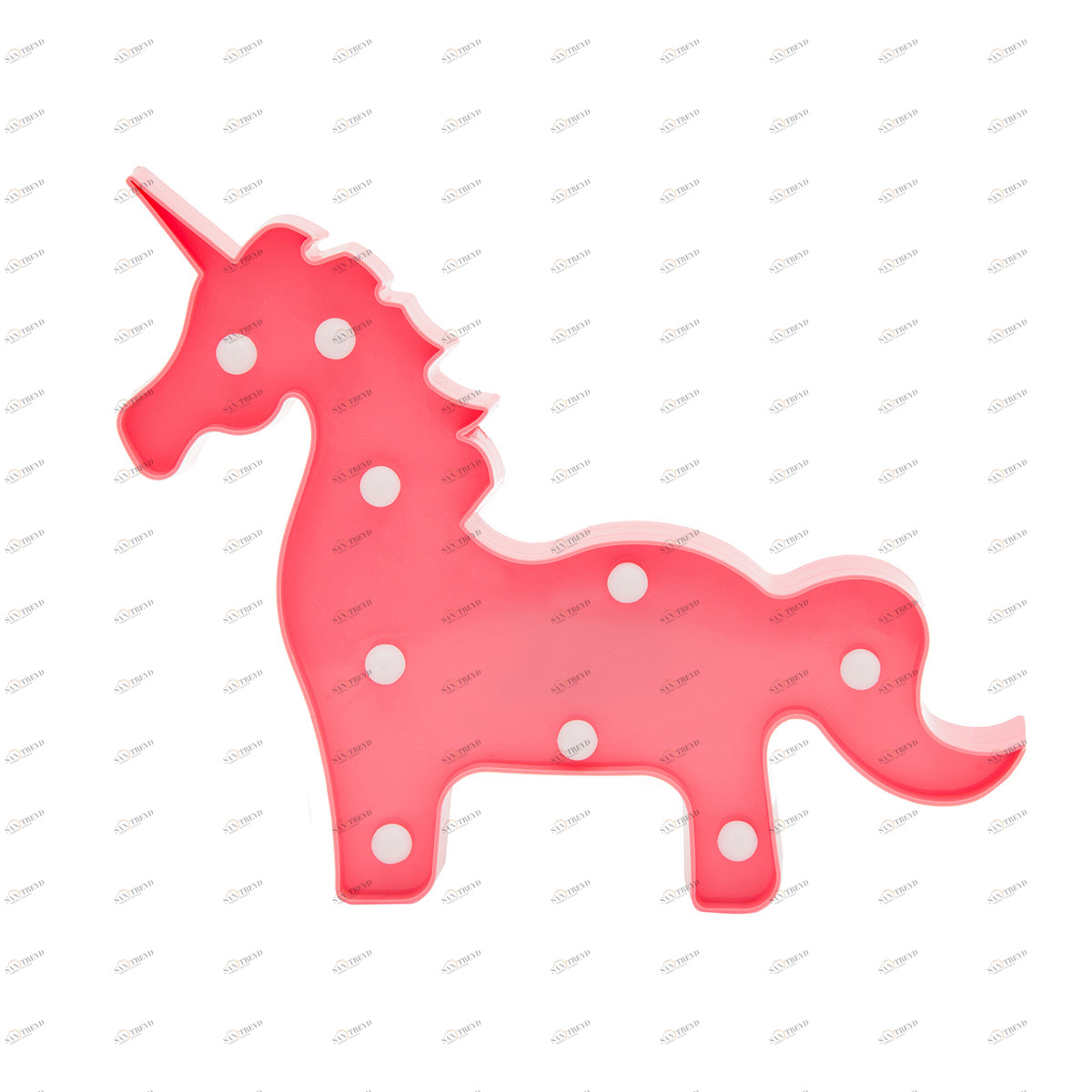 Ночник детский "Розовый единорог" LITTLE LOVELY COMPANY  281695 Розовый Santreyd 