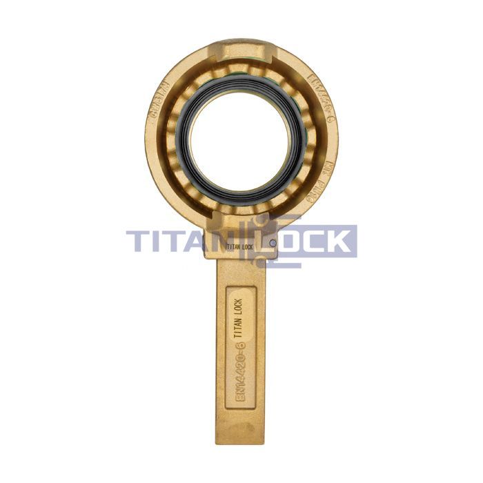 Соединение TankWagen, муфта (мама), латунь, TLMK100BR TITAN LOCK  - Вид №2