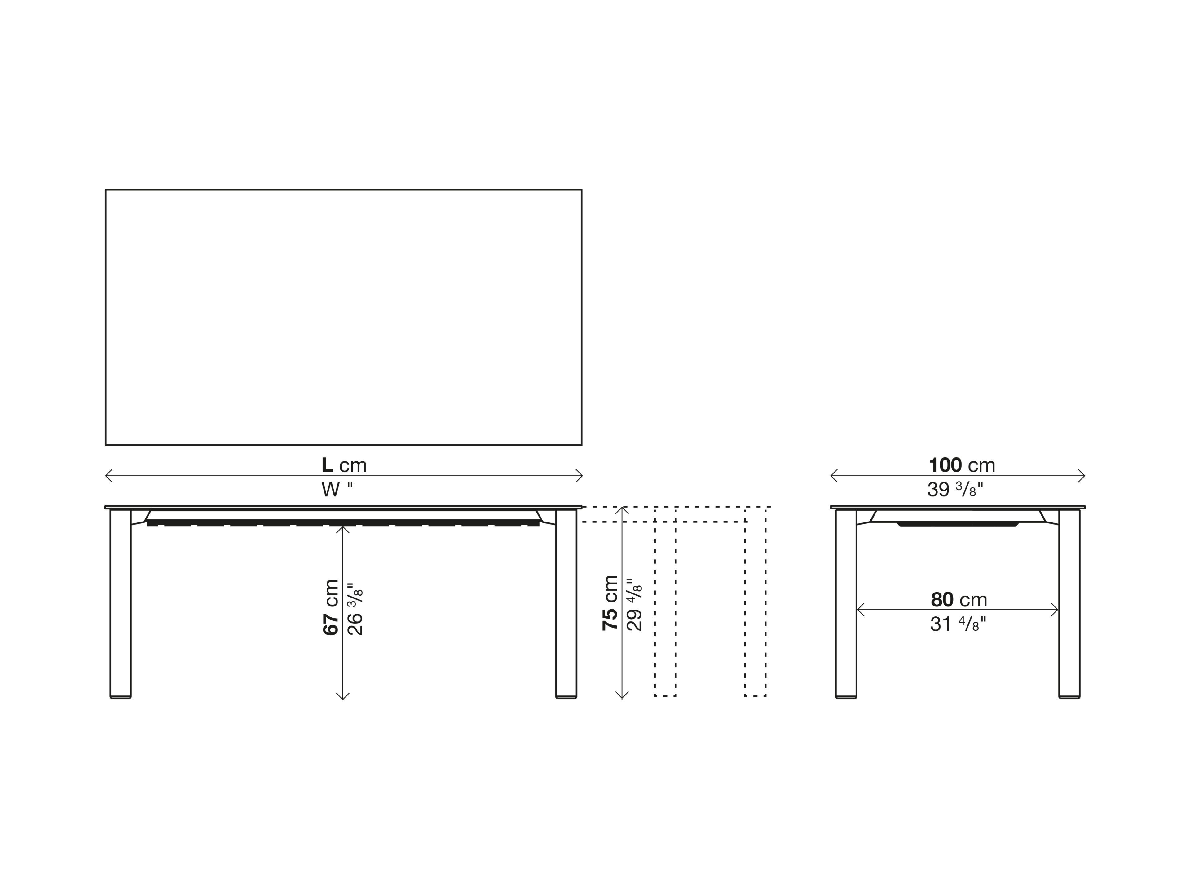 Квадратный мраморный стол Kristalia Bodoni ARCH-00110620 - Вид №8