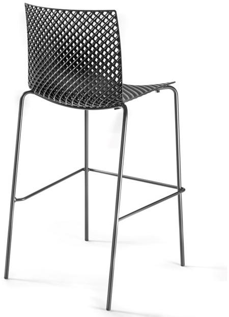 GABER Табурет из технополимера со спинкой Fuller sun-id-1455046 - Вид №1