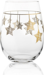 10629850 KROSNO Набор стаканов для воды Krosno "Золотые звезды" 500мл, 6 шт Стекло