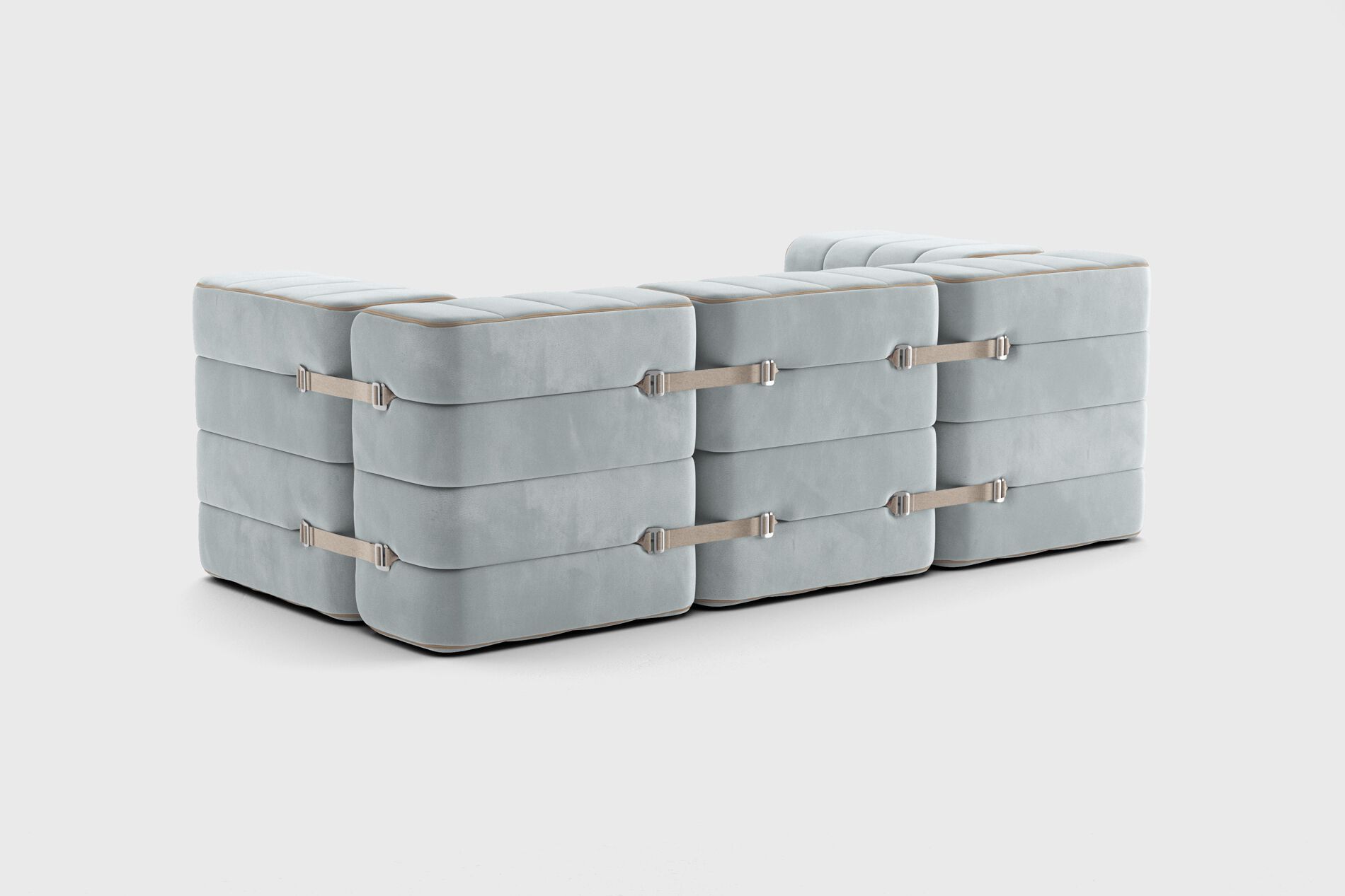 2-местный модульный тканевый диван AMBIVALENZ Curt ARCH-00014104 - Вид №9