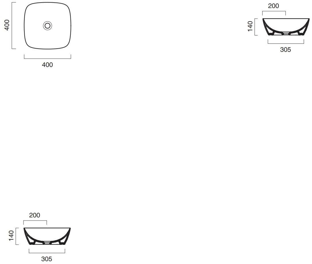 Накладная раковина на столешницу  овальная CERAMICA CATALANO Green sun-id-1431174 - Вид №1