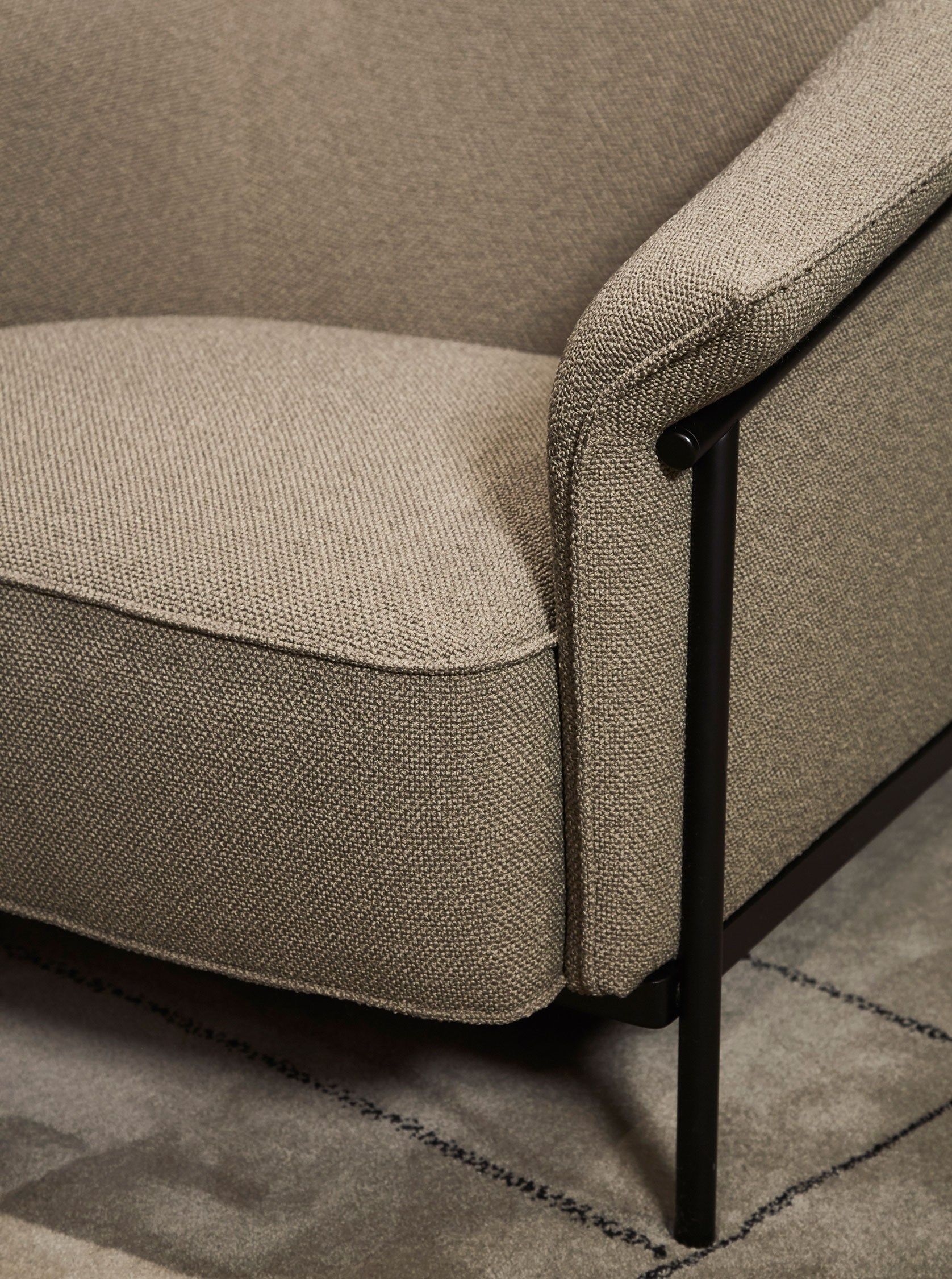 Тканевое кресло с подлокотниками Porro ARCH-00049914 - Вид №6