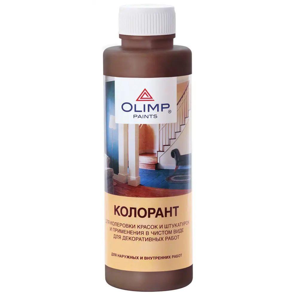Колорант Husky Olimp акриловый 500 мл цвет №106 темно-коричневый STLM-2199217