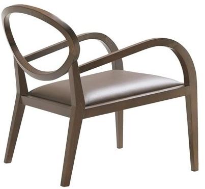 Andreu World Кресло Medallion из бука со встроенной подушкой Zarina Bu1716 - Вид №1