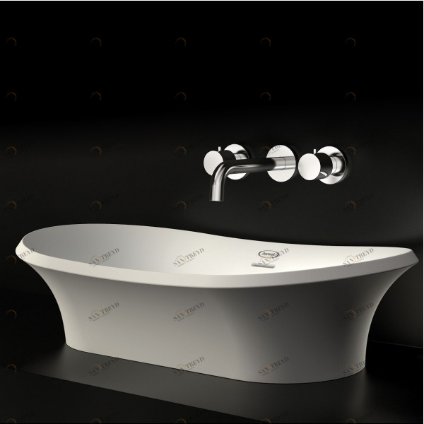 9403119A Накладная раковина на столешницу  овальная Jacuzzi 