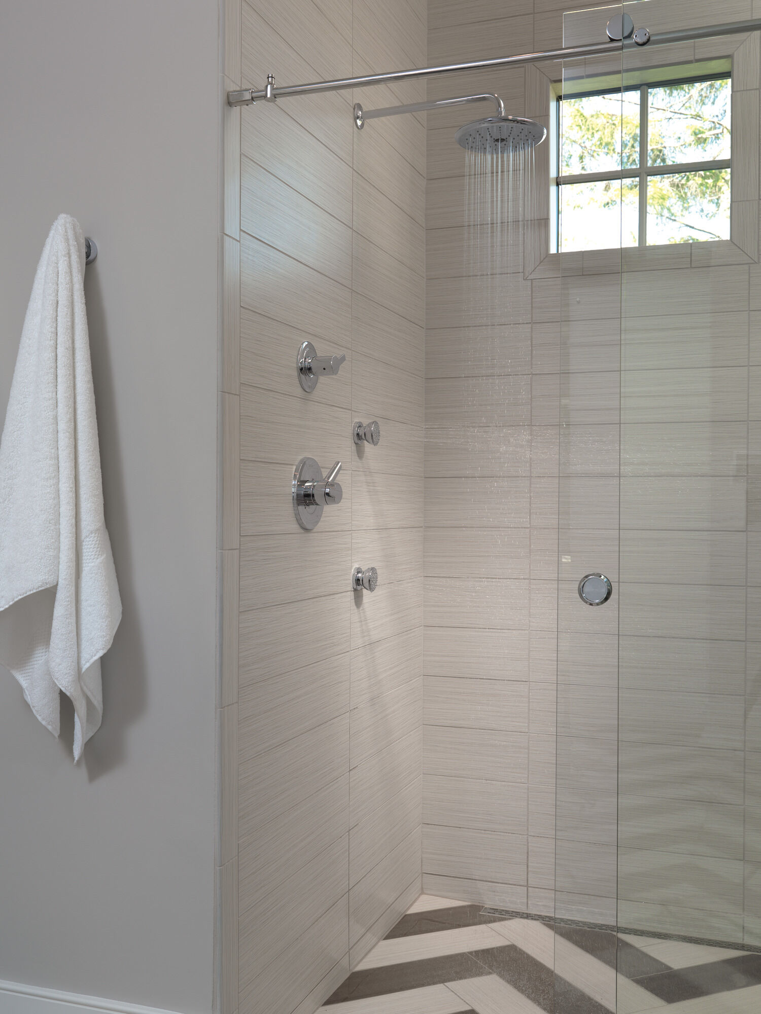 RP52382 Душевая лейка Raincan с одинарной настройкой Delta Faucet Universal Showering Хром  - Вид №1