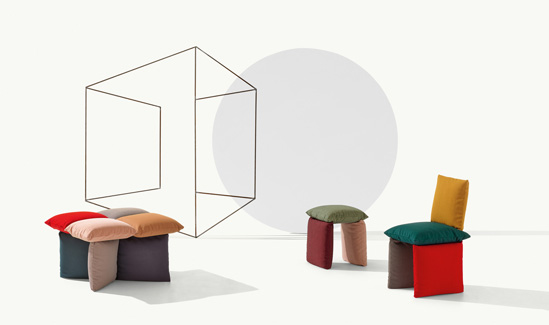 Pillow 218 Макси-пуф с обивкой. Et al. Pillow - Вид №3