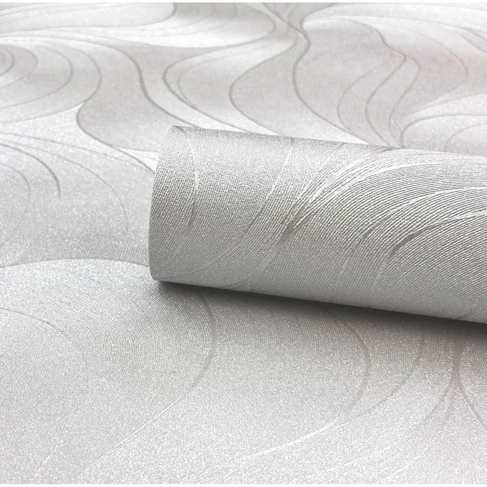 Обои флизелиновые Erismann Dolce серые 1.06 м ЭР61044-04 STLM-2066682 - Вид №2