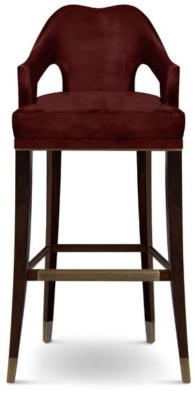 BRABBU Высокий табурет со спинкой N°20 sun-id-1352043 - Вид №1