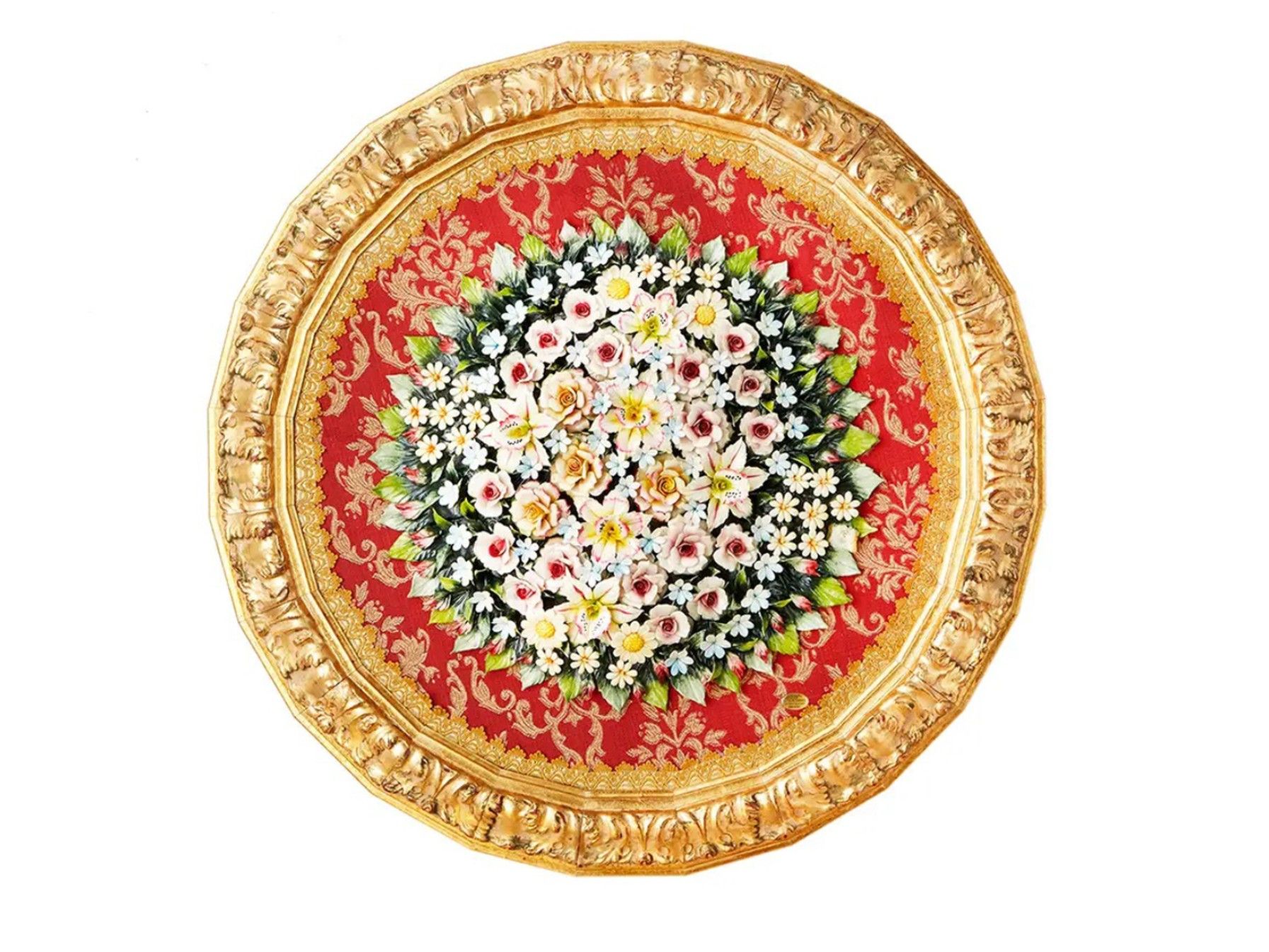 Картина с керамикой Каподимонте Italia Cornici T500 ARCH-00034771