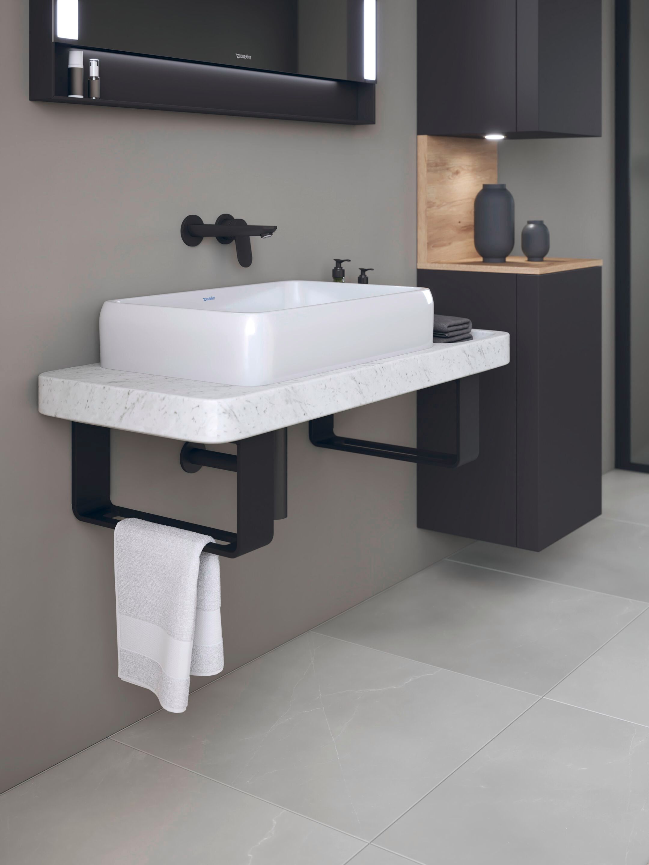 Керамическая прямоугольная столешница Duravit Qatego ARCH-00147656 - Вид №6