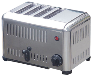 9909633 Тостер Viatto VST-4 серебристый