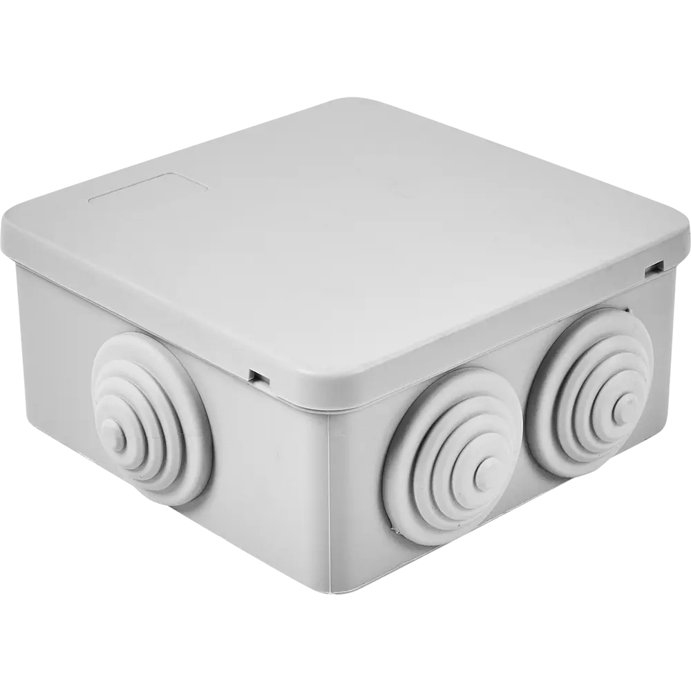 Распределительная коробка Lexman для защиты соединений 100×100×55 мм 88460777 STLM-1109723