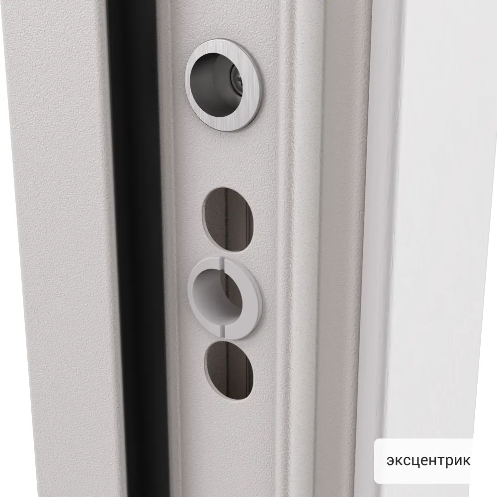 Дверь входная металлическая Фолд грет 880 мм левая цвет белый TOREX STLM-2129406 - Вид №6